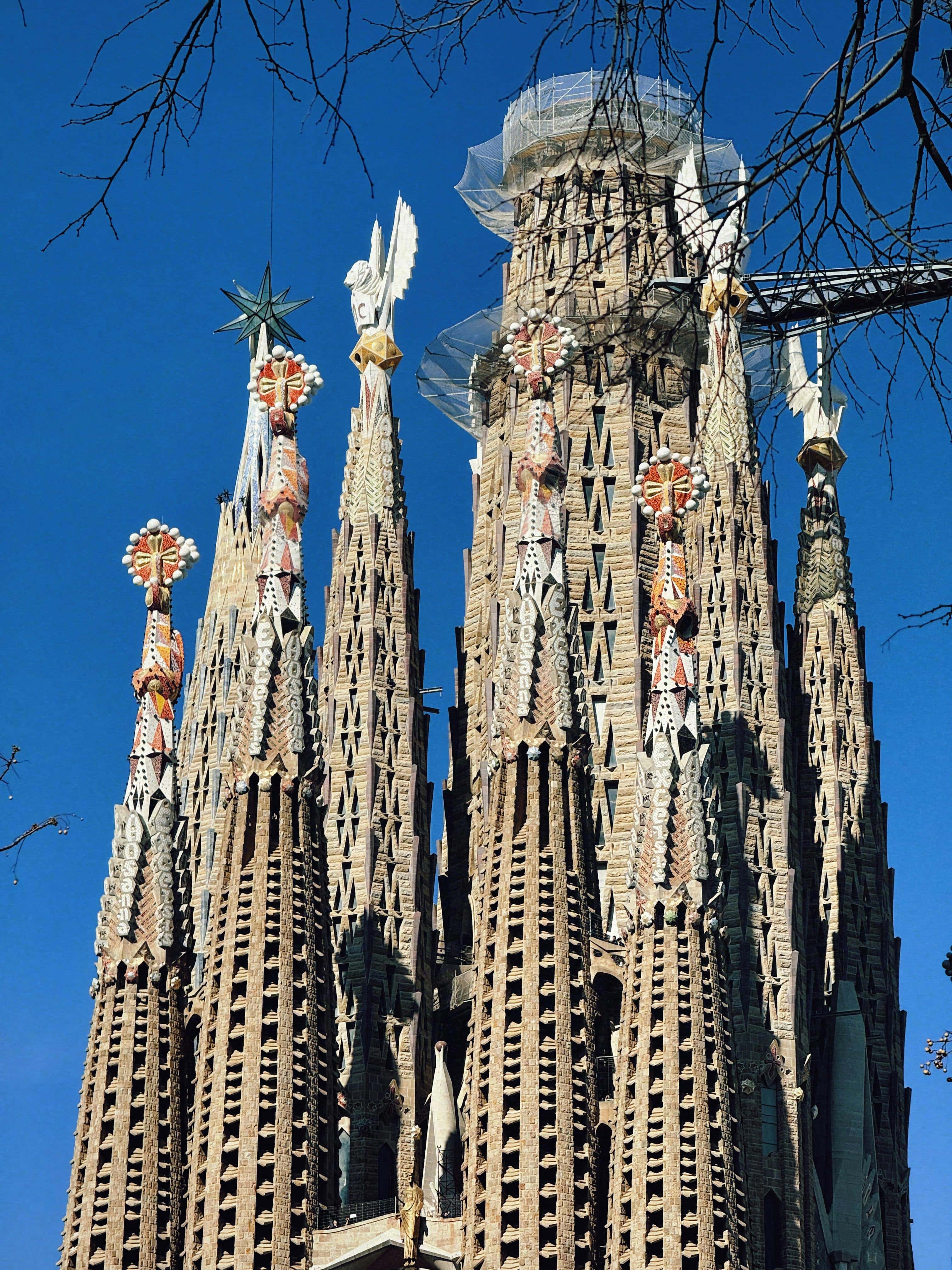 Exterior of the Sagrada Família